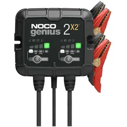 Noco, Autobatterie Ladegerät, Genius2X2 (4 A, 12V, 6V)