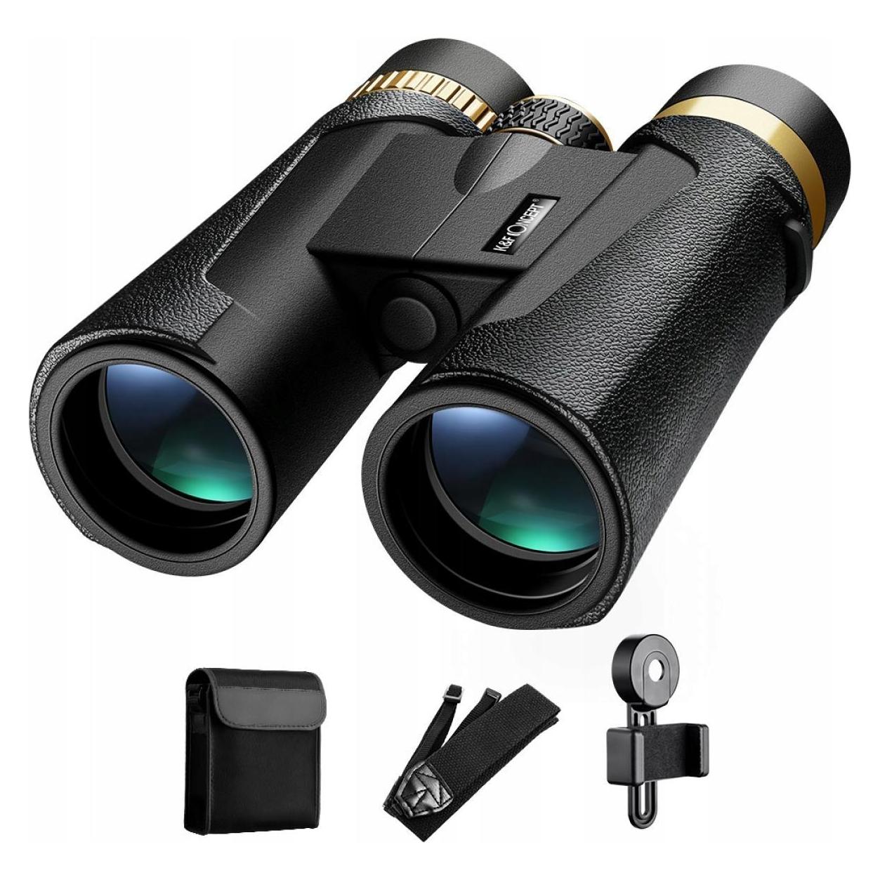 K&F Concept Professional binoculars 12x 42mm Bak-4 Case (12x, 42 mm) (SB6620)