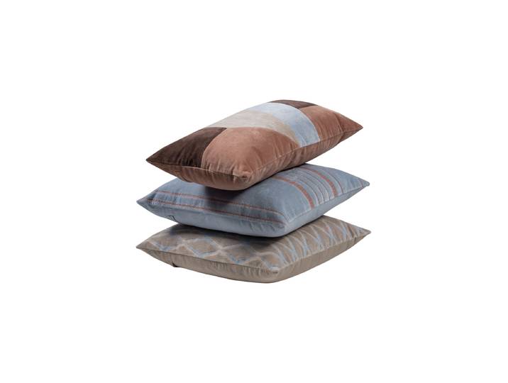 Design Kissen-Set „Laon“ (3 Stück) Multicolor De Eekhoorn