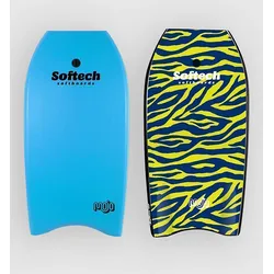 Softech Mojo 38" Bodyboard sky blue zebra Gr. Uni