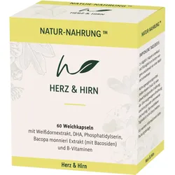 Natur-Nahrung Herz & Hirn Weichkapseln 60 ST