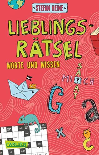 Stefan Heine - Lieblingsrätsel – Wörter und Wissen, ab 8 Jahren (Kreuzworträtsel, Buchstabensalat, Geheimcodes und vieles mehr) - Preis vom 13.10.2026 11:25:28 h