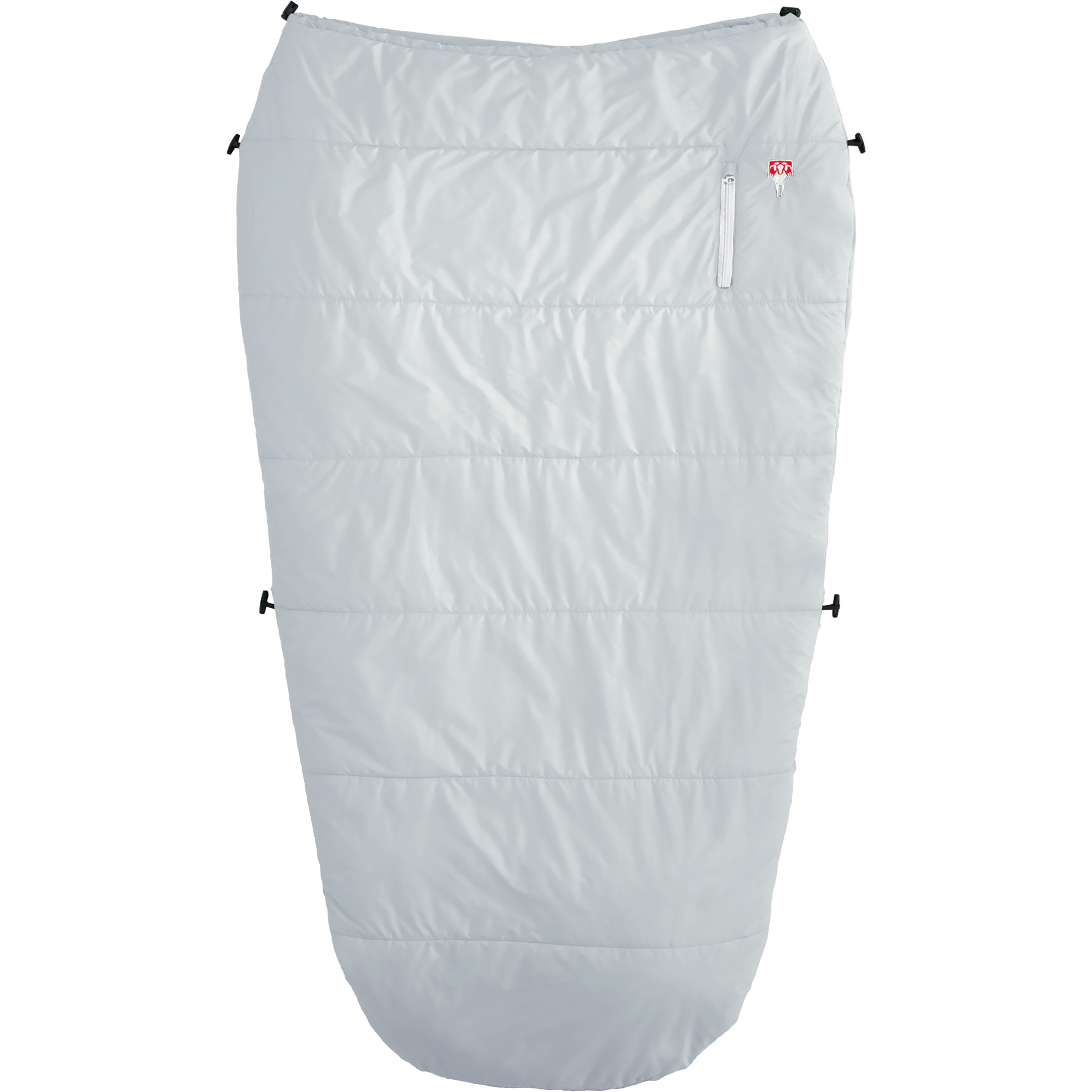 Grüezi Bag Feater - The Feet Heater Light Decke Reisedecken grau Trekking