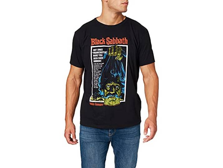 Plastic Head T-shirt voor heren, zwart, M
