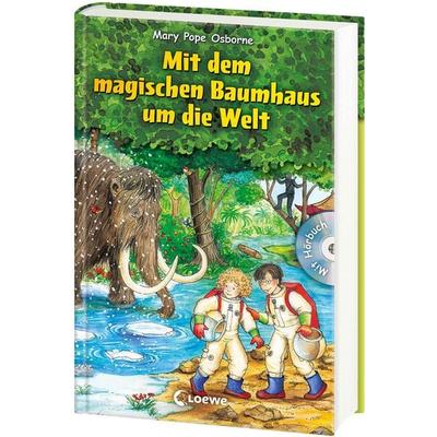 Mit dem magischen Baumhaus um die Welt / Das magische Baumhaus Sammelband Band 2, Gebundene Ausgabe von Mary Pope Osborne, Loewe