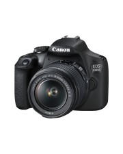 Canon EOS 2000D Digitalkamera SLR 24.1 MPix APS-C 1080p / 30 BpS 3x optischer Zoom EF-S 18-55-mm-IS-II-Objektiv Wi-Fi NFC (2728C003)