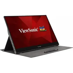 Viewsonic TD1655 Computerbildschirm 39,6 cm (15.6") 1920 x 1080 Pixel Full HD LED Touchscreen Multi-Nutzer Schwarz, Silber