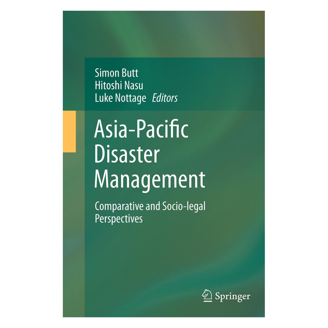 Springer Asia-Pacific Disaster Management (Englisch, Softcover, Hitoshi Nasu, Luke Nottage, Simon Butt) (55833982)