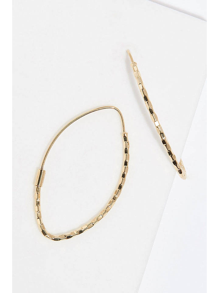 L'ARTISAN JOAILLIER Gold-Creolen "Petite Sveltesse" - onesize