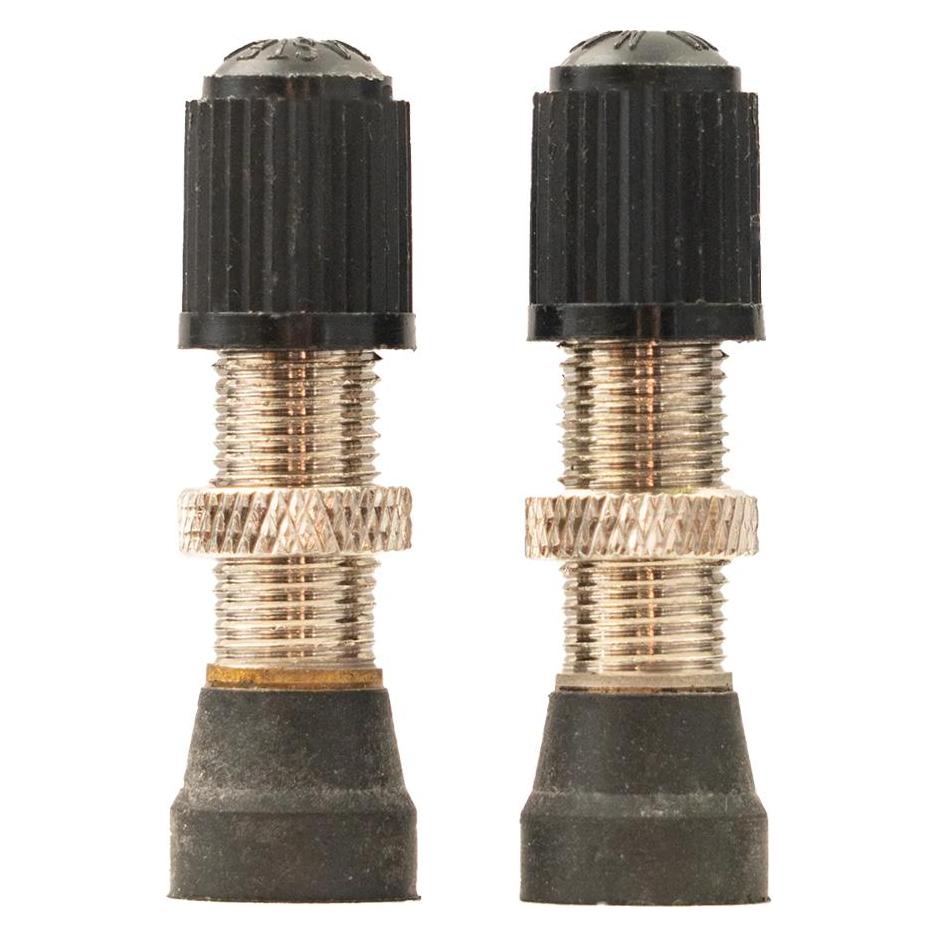 Notubes Stan's Valve Stem (Pair) - Universal, Schrader, 10mm Base - 32mm (AS0343)