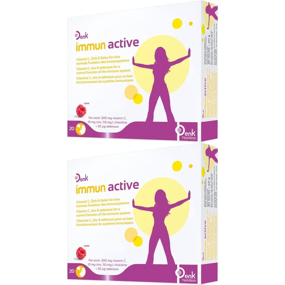 Immun Active Denk Pulver 2x 2x20 St