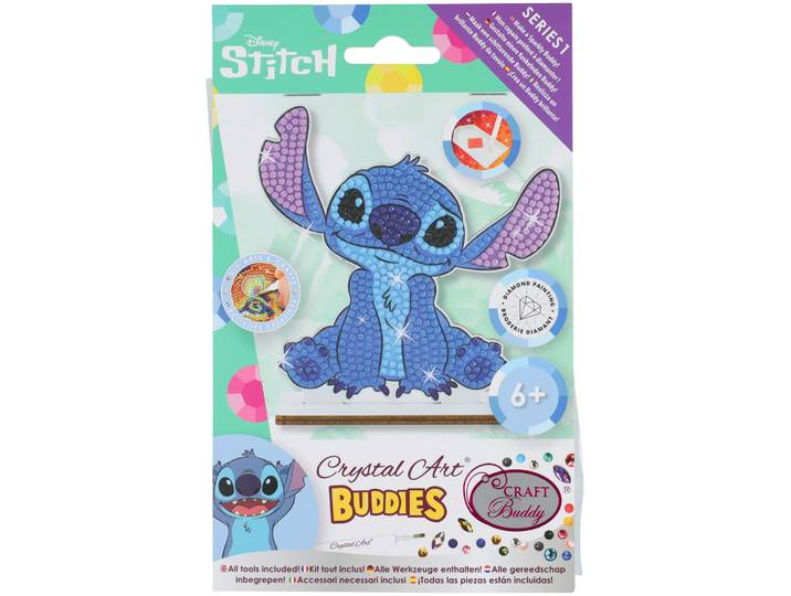 Disney Markenlos Stitch Crystal Art Figur 6+ Jahre