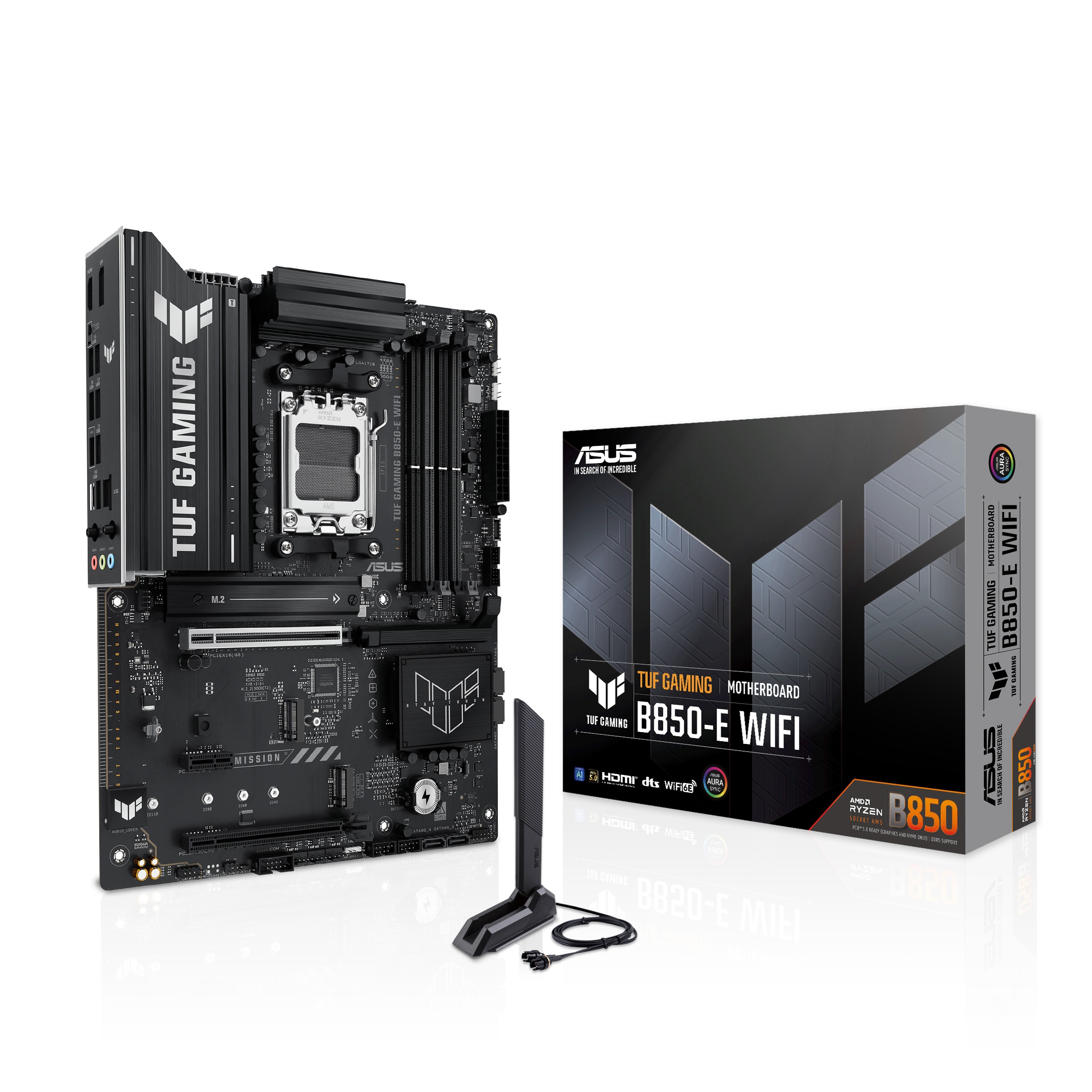ASUS TUF GAMING B850-E WIFI ATX Mainboard - Sockel AM5