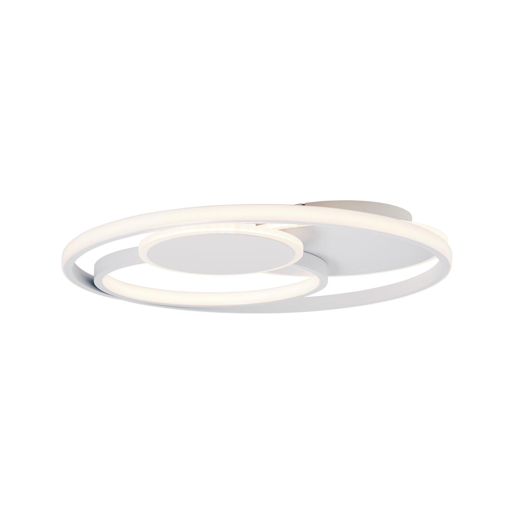 BRILLIANT Runda LED Deckenleuchte 50cm weiß matt 1x LED integriert, 43W LED integriert, (Lichtstrom: 5200lm, Lichtfarbe: 3000-6000K)