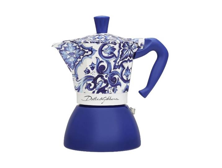 Bialetti Cafetière moka Bialetti x Dolce & Gabbana induction Mediterraneo, 6 tasses