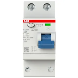 ABB FX202F-40/0.03 Fehlerstrom-Schutzschalter Typ F 2P 30mA 40 A mischfrequenzsensitiv 2CSF202365R1400 FX202F40003