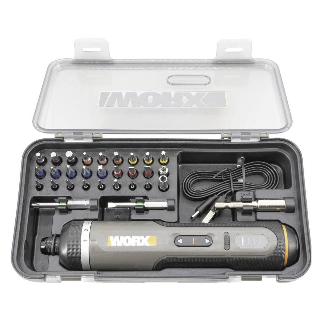 Worx WX242 Akku-Schrauber 4 V 2.0 Ah Li-Ion inkl. Koffer (WX242)