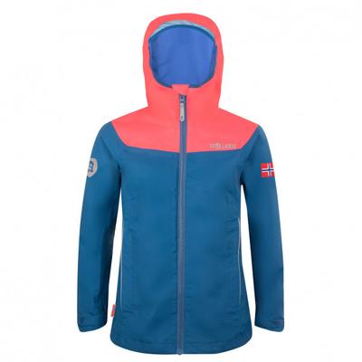 Trollkids - Girls Bergen Jacket - Regenjacke Gr 110 blau