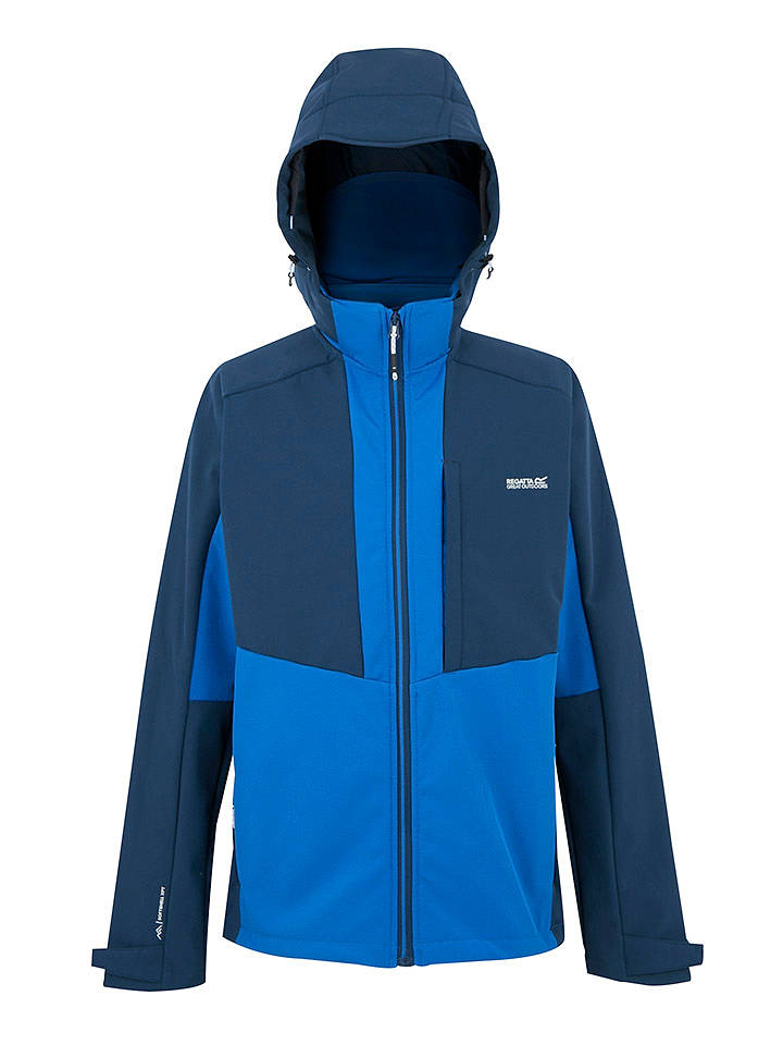 Regatta Softshelljacke "Hewitts" in Blau - XXL