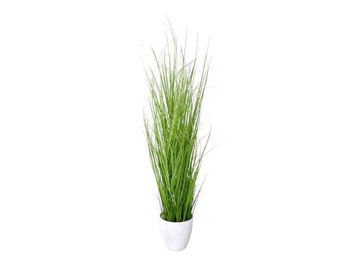 creativ home Kunstpflanze Gras, GRASBUSCH im weißen Topf. Ca 75 cm. Kunstgras, Dekogras. Topf Weiss. Art.: 104095-40