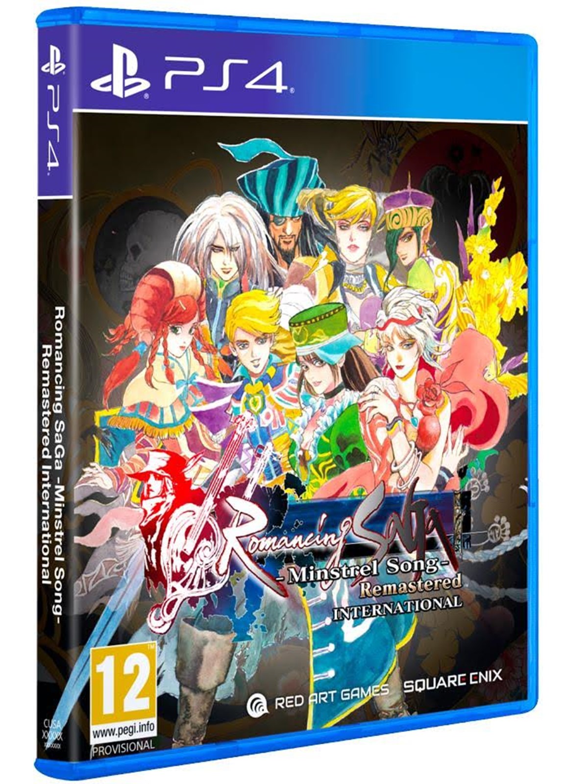 Romancing SaGa -Minstrel Song- Remastered International - Sony PlayStation 4 - RPG - PEGI 12