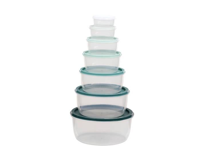 Vorratsbehälter Set 14-teilig 220 - 4900 ml