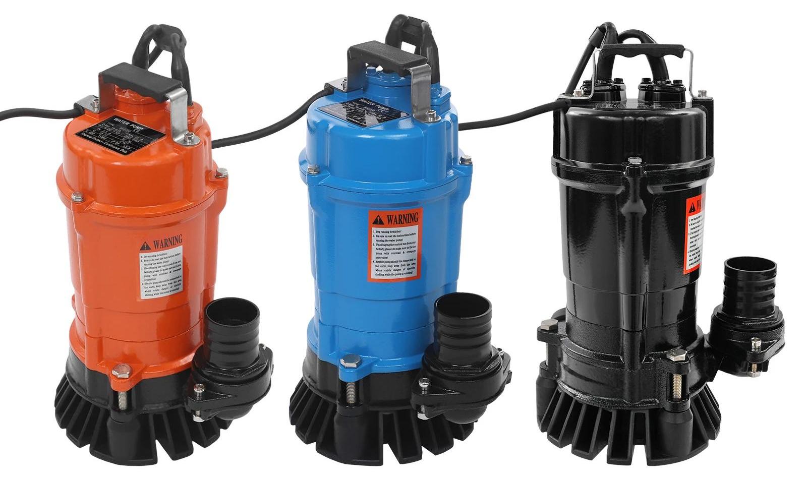 Schmutzwasserpumpe - NHS750 Tauchpumpe für Abwasser - 750 W - IP68 - Förderhöhe bis 18 m - Netzbetrieben - EU-Stecker - Schwarz