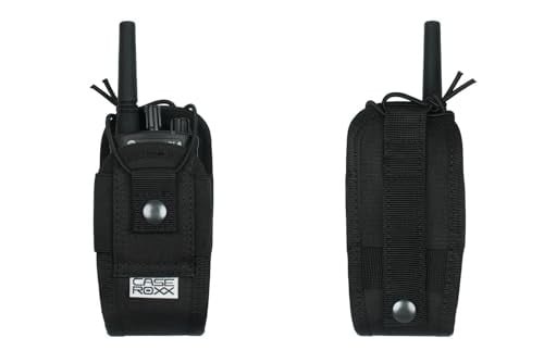 Caseroxx Nylon functioneringsradiotas voor Motorola TLKR T92 H2O, zwart