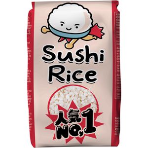Ricefield Reis Japonica Sushi Reis aus Vietnam, Rundkorn, lose, 500 g