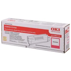 Laser/Kopierer OKI 43865722 OKI C5850 TONER MAGENTA