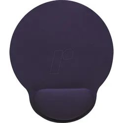 MANHATTAN 434386 - Mauspad, mit Handgelenkauflage, blau