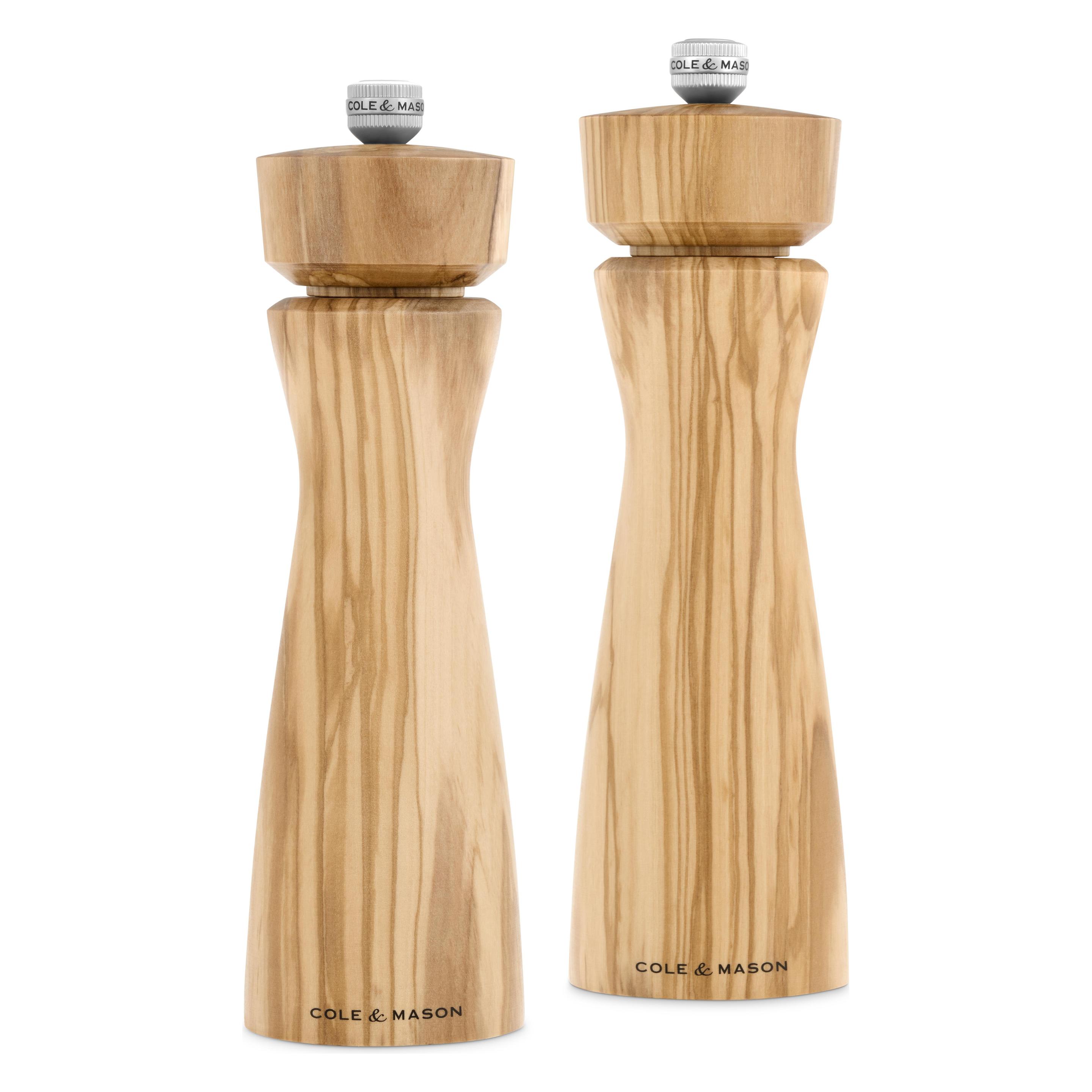 Cole & Mason Portobello 200 mm Olivenholz GS (Pfeffer, Salz) (H243179)