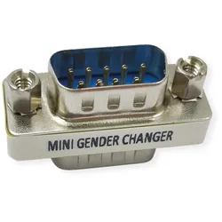 VALUE Mini Gender Changer, 9pol. Stecker-Stecker