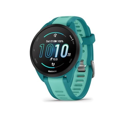 Garmin Forerunner 165 Music GPS Smartwatch Turquoise Blauw