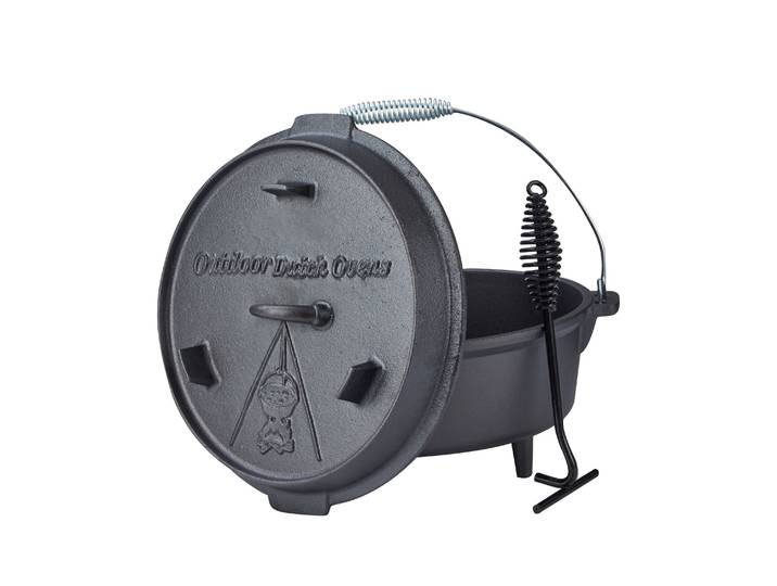 Dutch Oven Set 9L mit Standfüssen