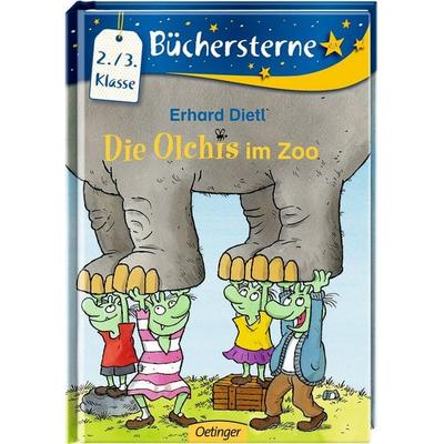 Die Olchis im Zoo / Olchis - Erstleser Bd. 7, Gebundene Ausgabe von Erhard Dietl, Oetinger