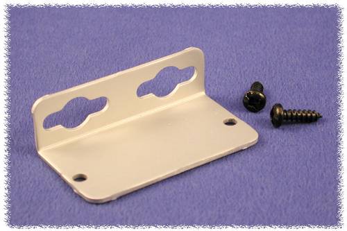 Hammond Electronics 1455QF Wandhalterung Aluminium Natur 1 Paar