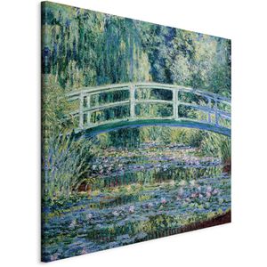 Artgeist Wandbild Claude Monet - Giverny, Leinwand, quadratisch, 80x80 cm