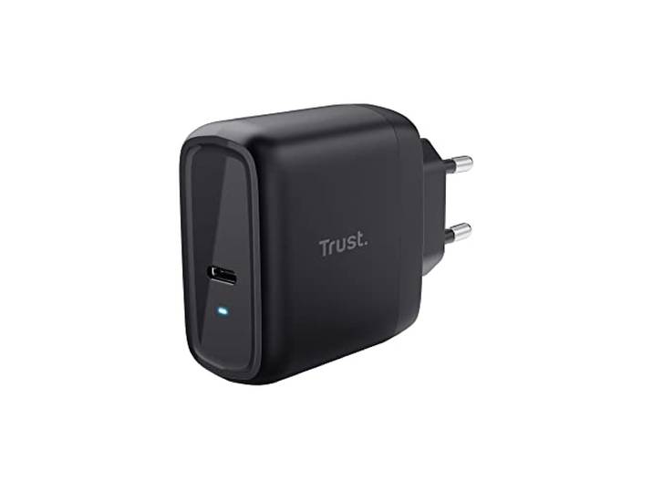 Trust Maxo USB-C-oplader van 65 W, Snellader met USB-C-kabel van 2m