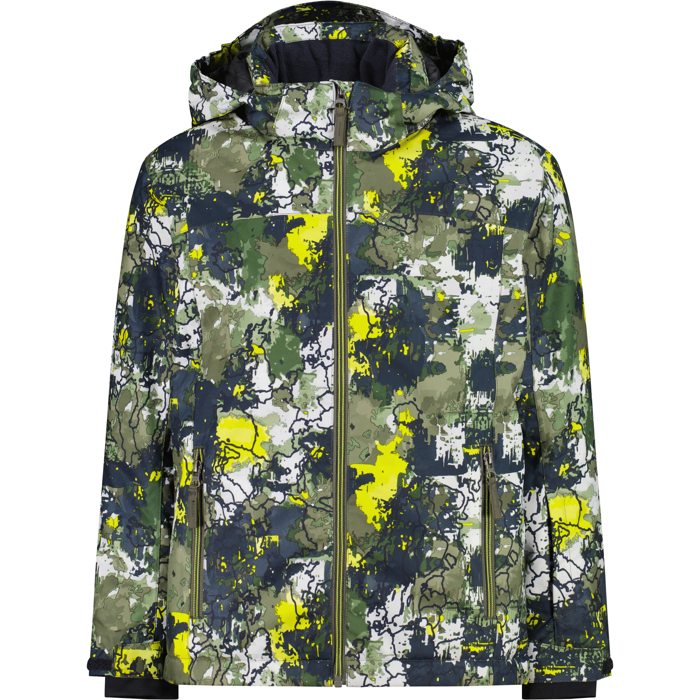 CMP Snaps Kinder Isolationsjacke gruen Größe 116 Trekking Wasserabweisend