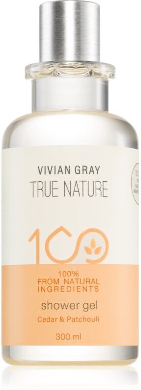 Vivian Gray True Nature Cedar & Patchouli refreshing shower gel 300 ml