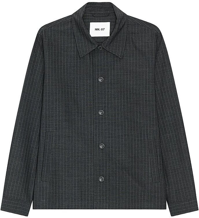 NN.07 Overshirt ZANDER grau   L L