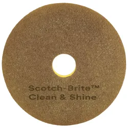 3M Scotch-Brite Clean & Shine Maschinenpad, 410 mm, 5 Stück / Karton