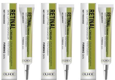 Inspired Finds Advanced Retinol Cream Hydrating Anti Aging Face Moisturizer For Wrinkles, Fine Lines & Firmness 3 X 15g Boxed