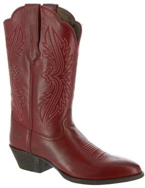Ariat Heritage R Toe Stretchfit - Womens 7.5 Red Boot B