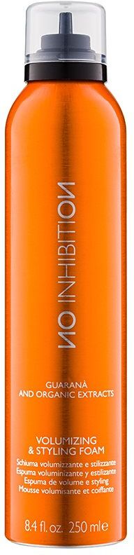 No Inhibition Styling Volumizing & Styling Foam mousse coiffante pour donner du volume 250 ml