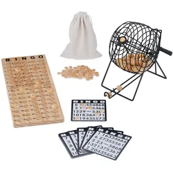 Relaxdays Bingo-Spiel Set