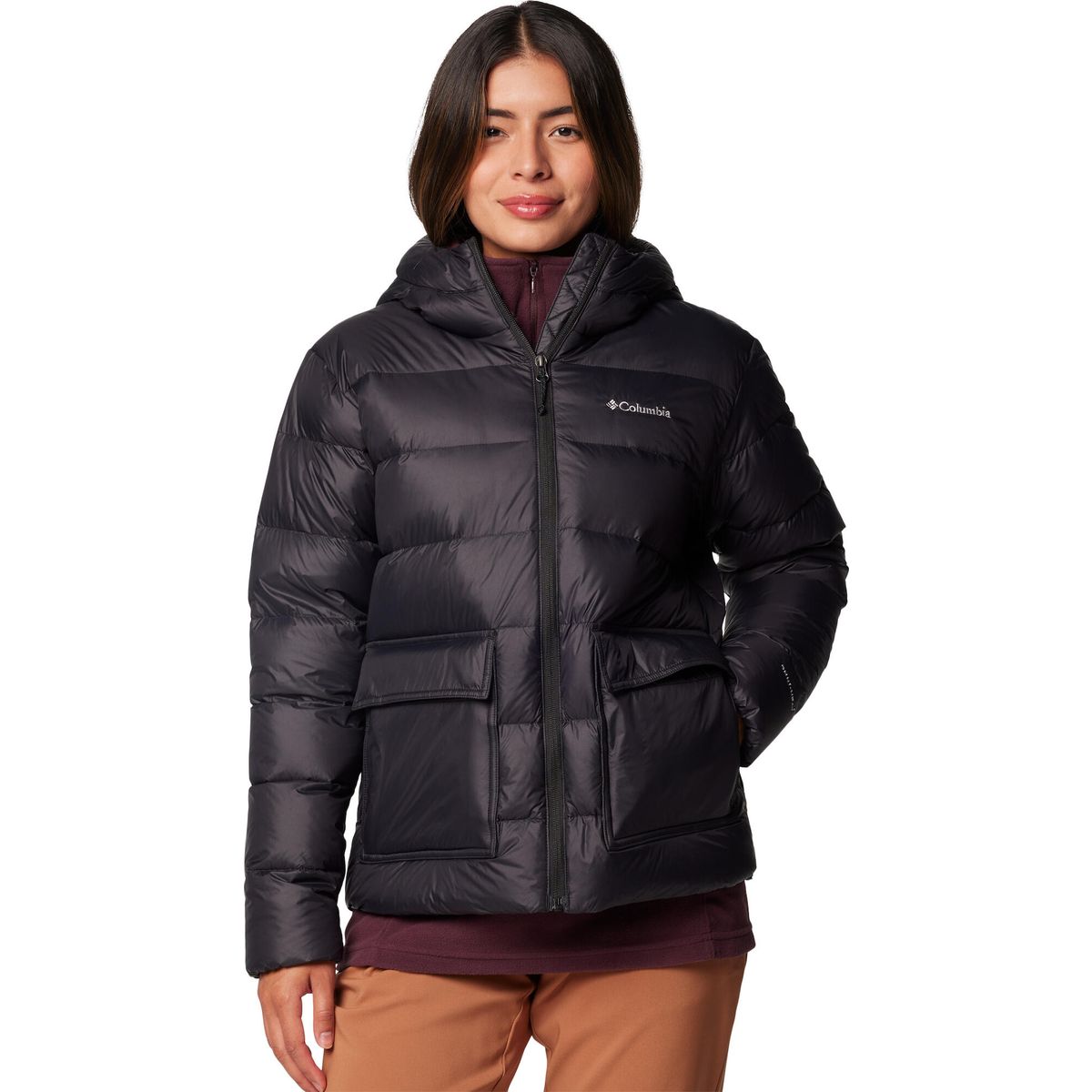 Columbia Women's Harmony Falls Hooded Down Jacket black (010) M 208537-2085372-010-M