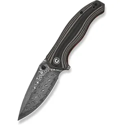 Civivi, Mehrzweckmesser, Nóż Vyrent Damast Black T&O G10