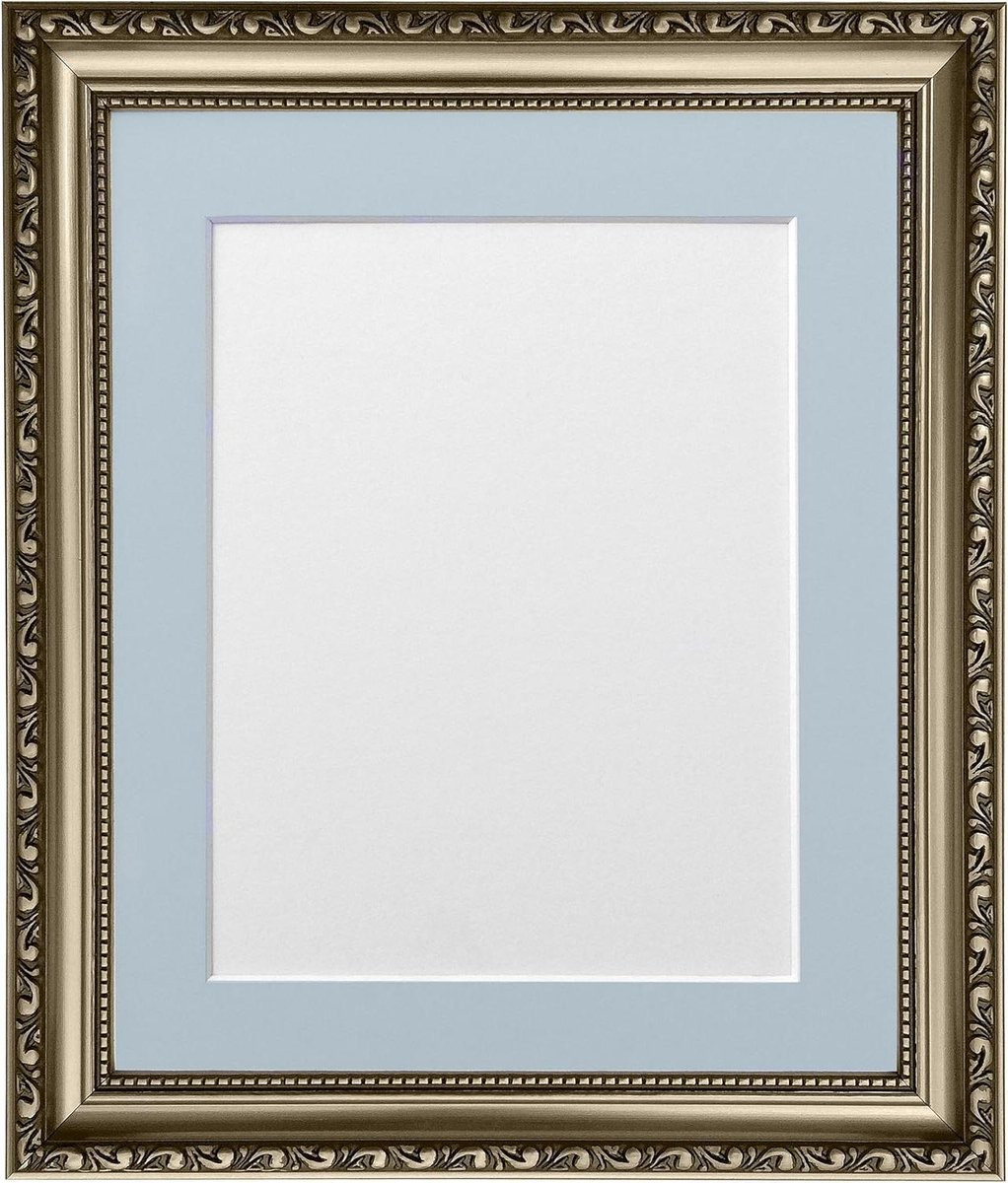 Fotolijst Shabby Chic Lichtblauw - A4 - Muurdecoratie